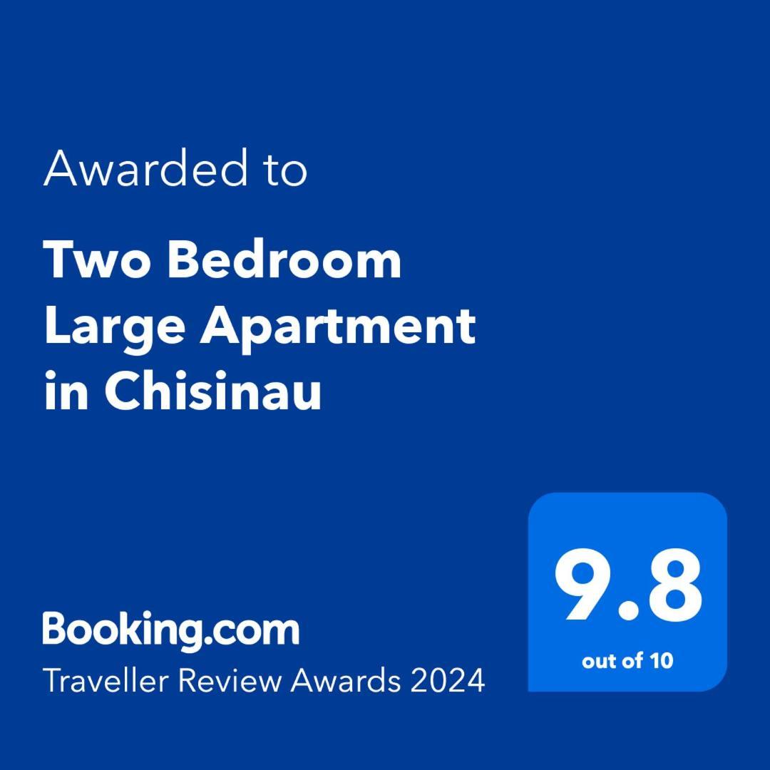 Two Bedroom Large Apartment In Chisinau Eksteriør bilde