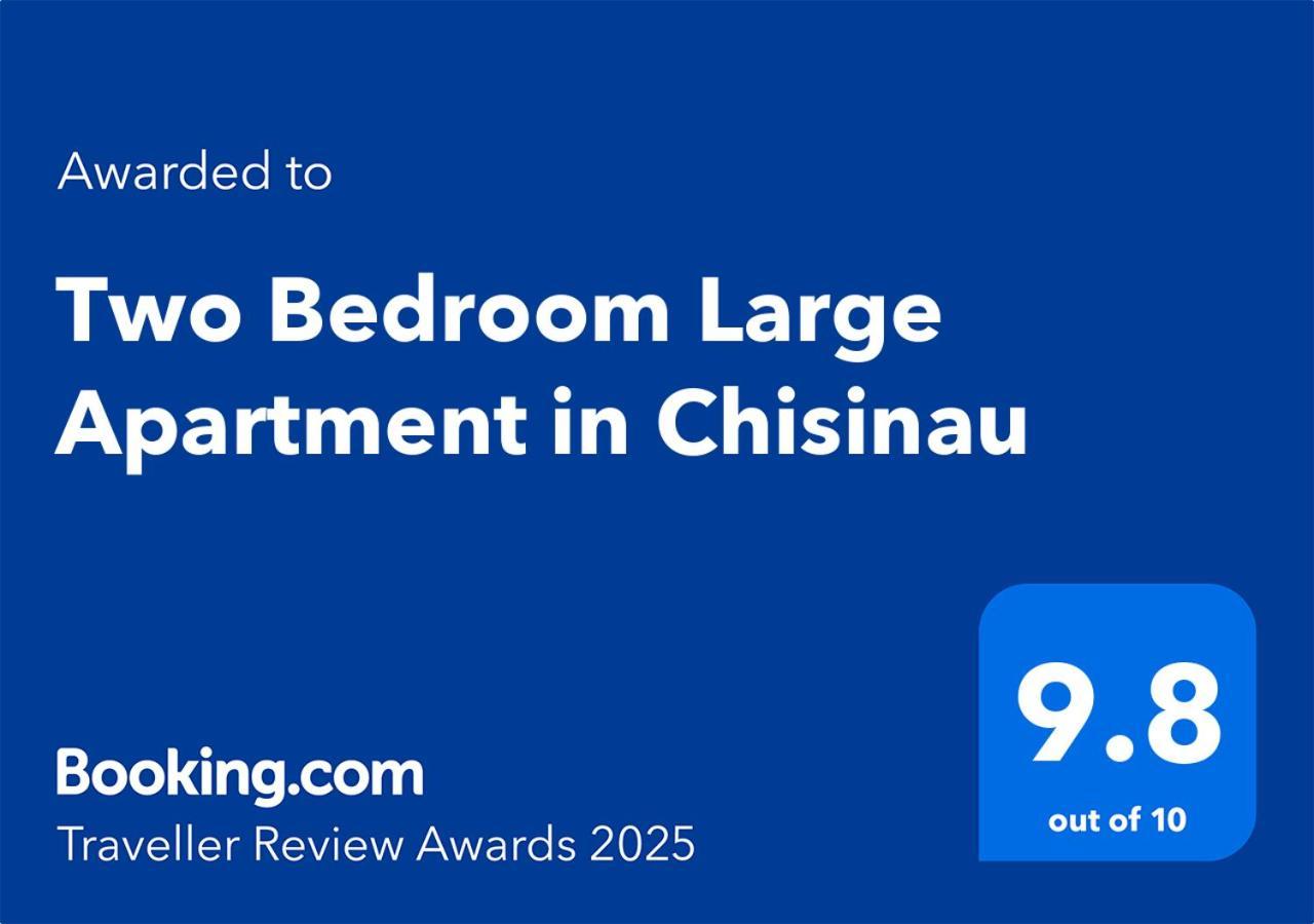 Two Bedroom Large Apartment In Chisinau Eksteriør bilde